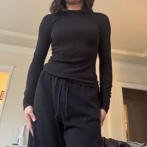 Mock Neck Long Sleeve